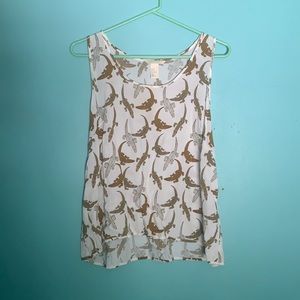 Sleeveless, Light Alligator Top